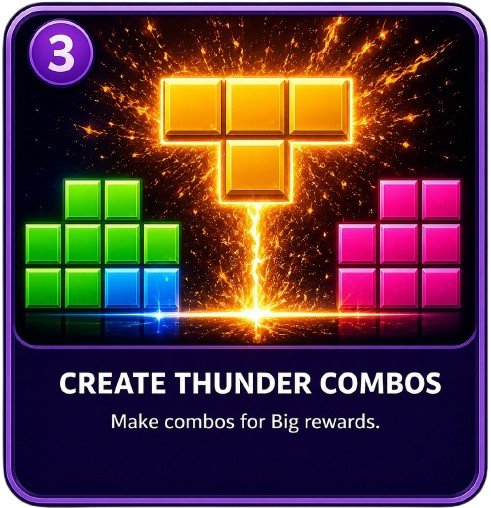 Create thunder combos