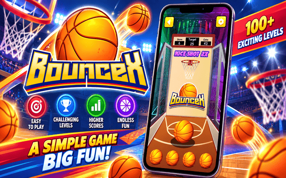 BounceX Basketball Challenge game icon